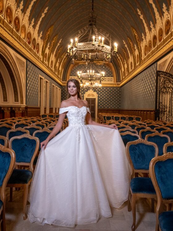 Rochie de mireasa Cezara - 3847