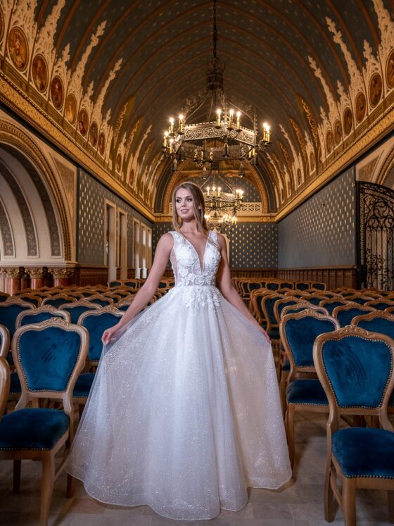 Rochie de mireasa Clarisa - 3836